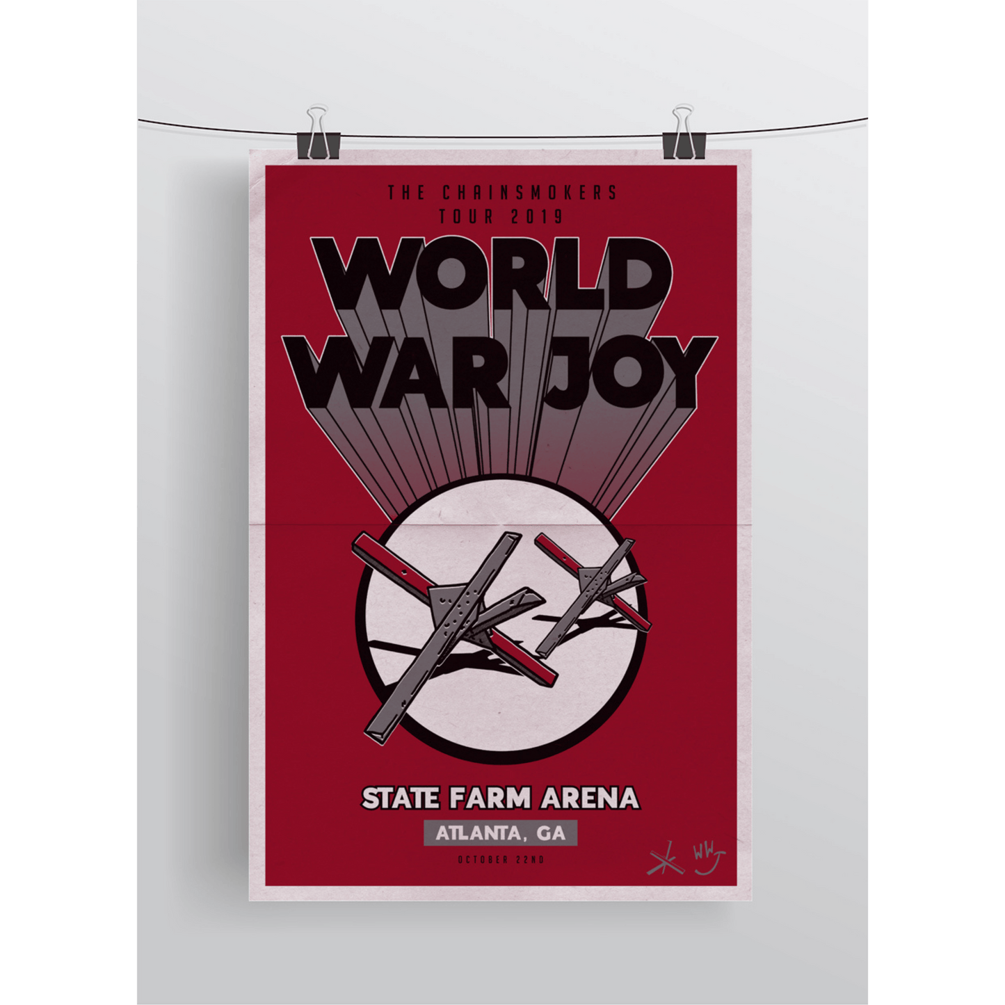World War Joy Poster