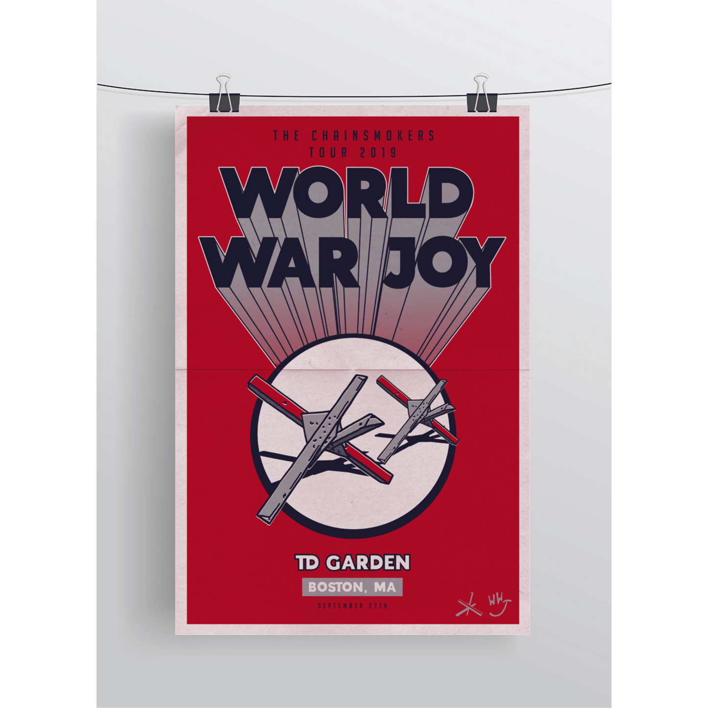 World War Joy Poster