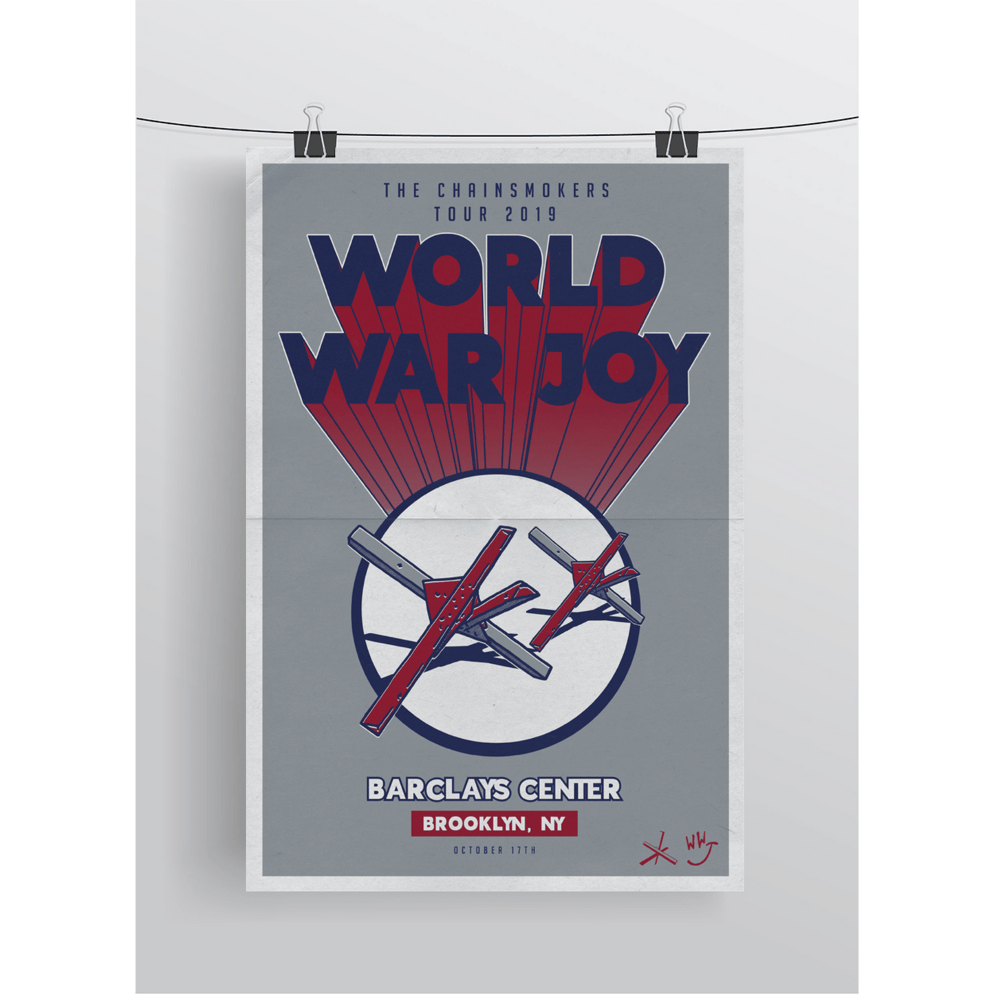 World War Joy Poster