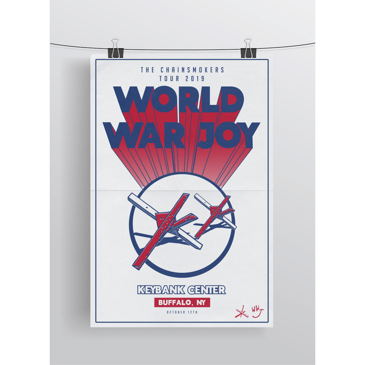 World War Joy Poster