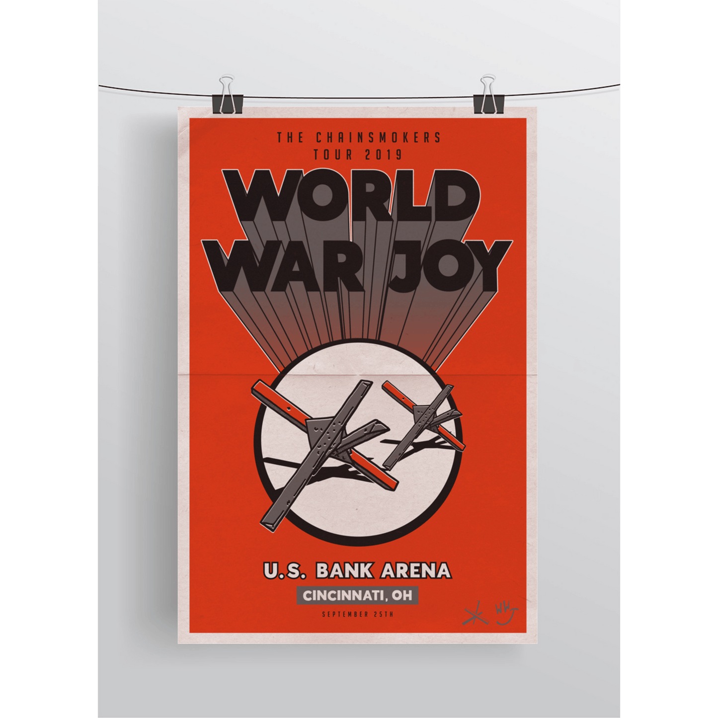 World War Joy Poster