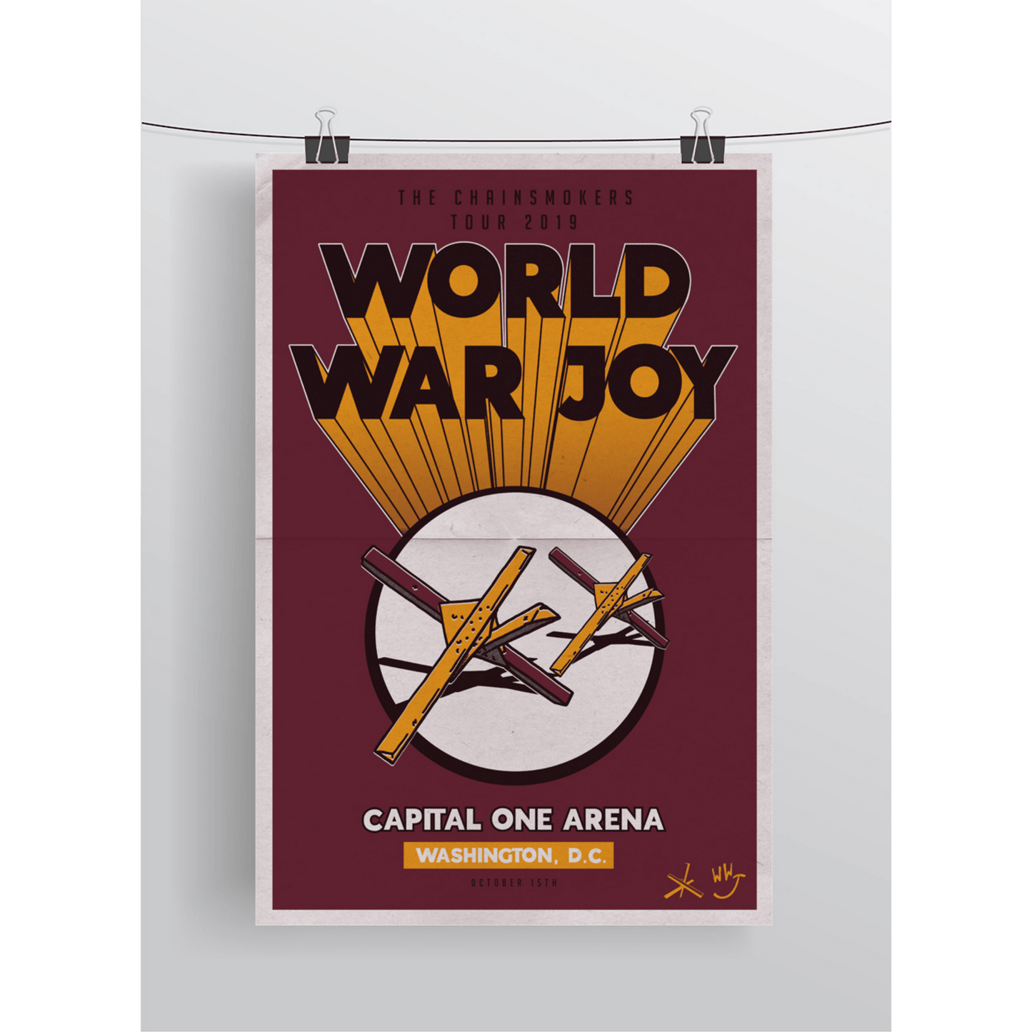 World War Joy Poster