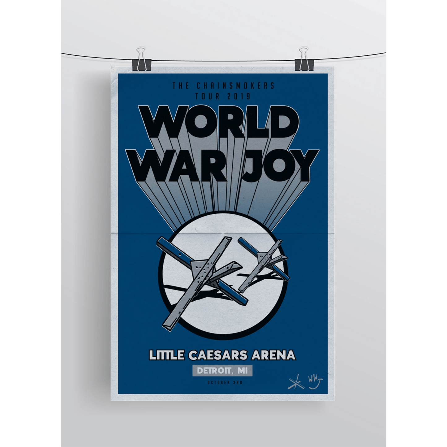 World War Joy Poster