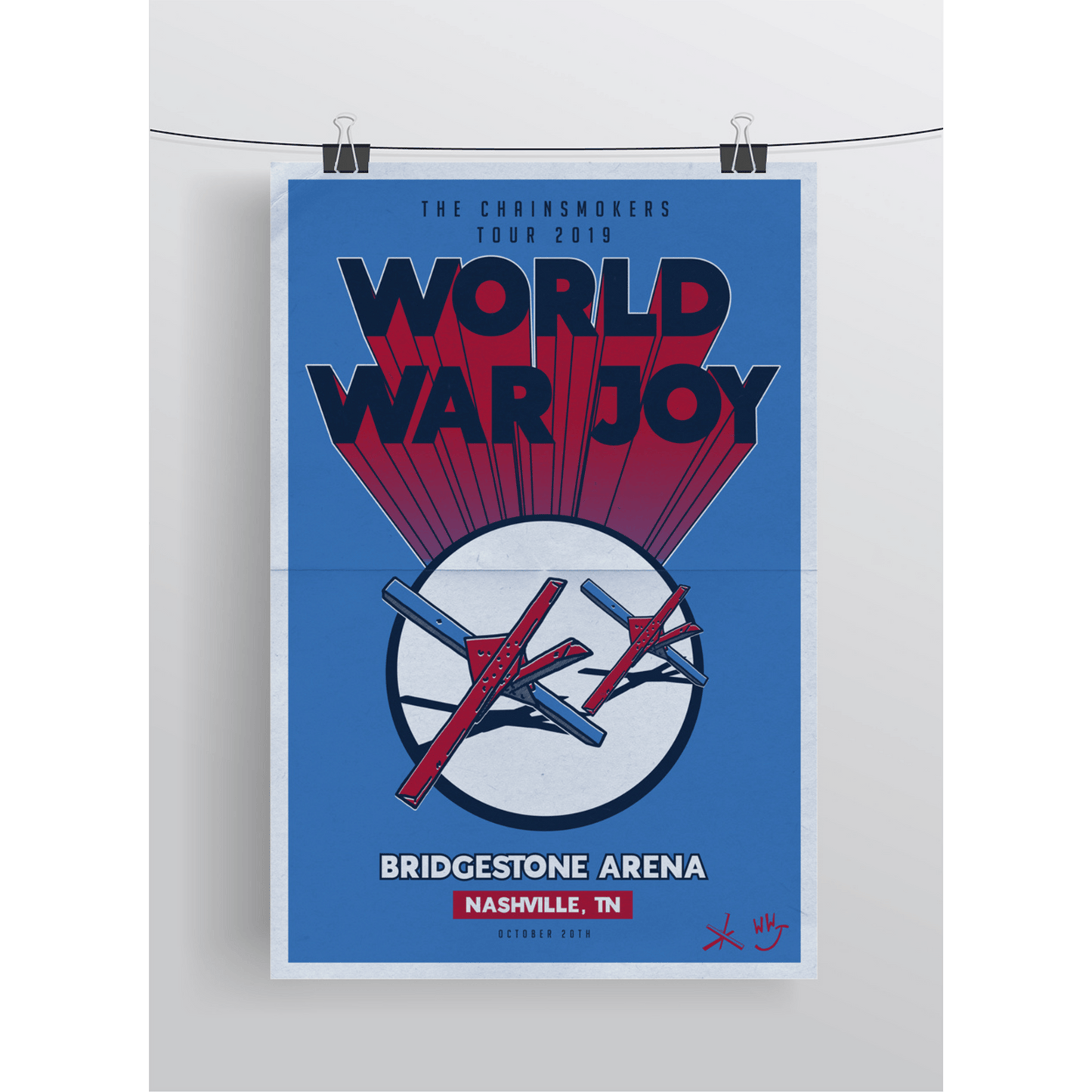 World War Joy Poster
