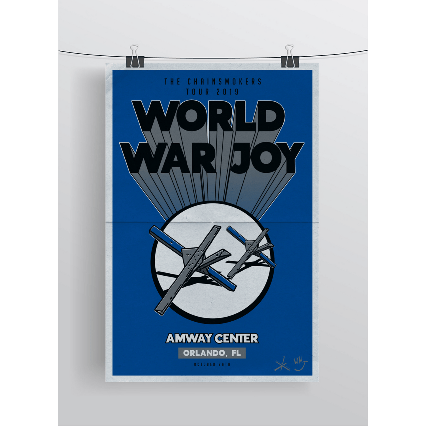 World War Joy Poster