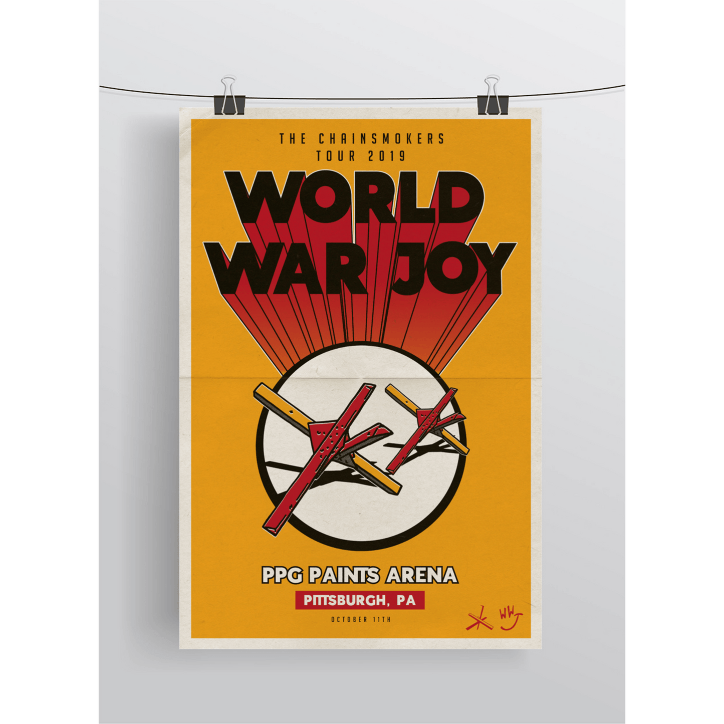 World War Joy Poster
