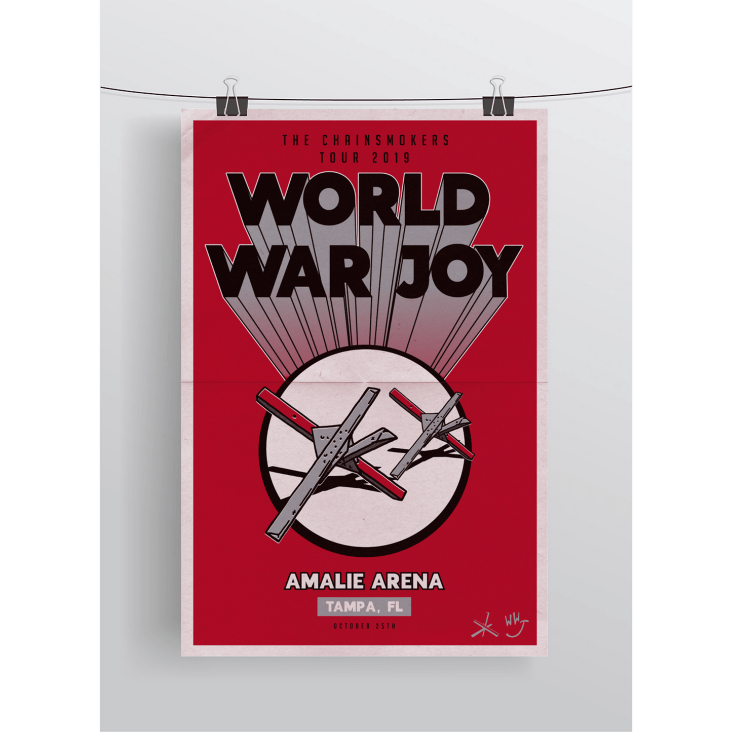 World War Joy Poster