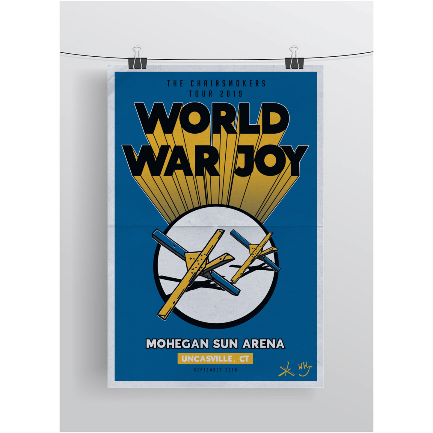 World War Joy Poster