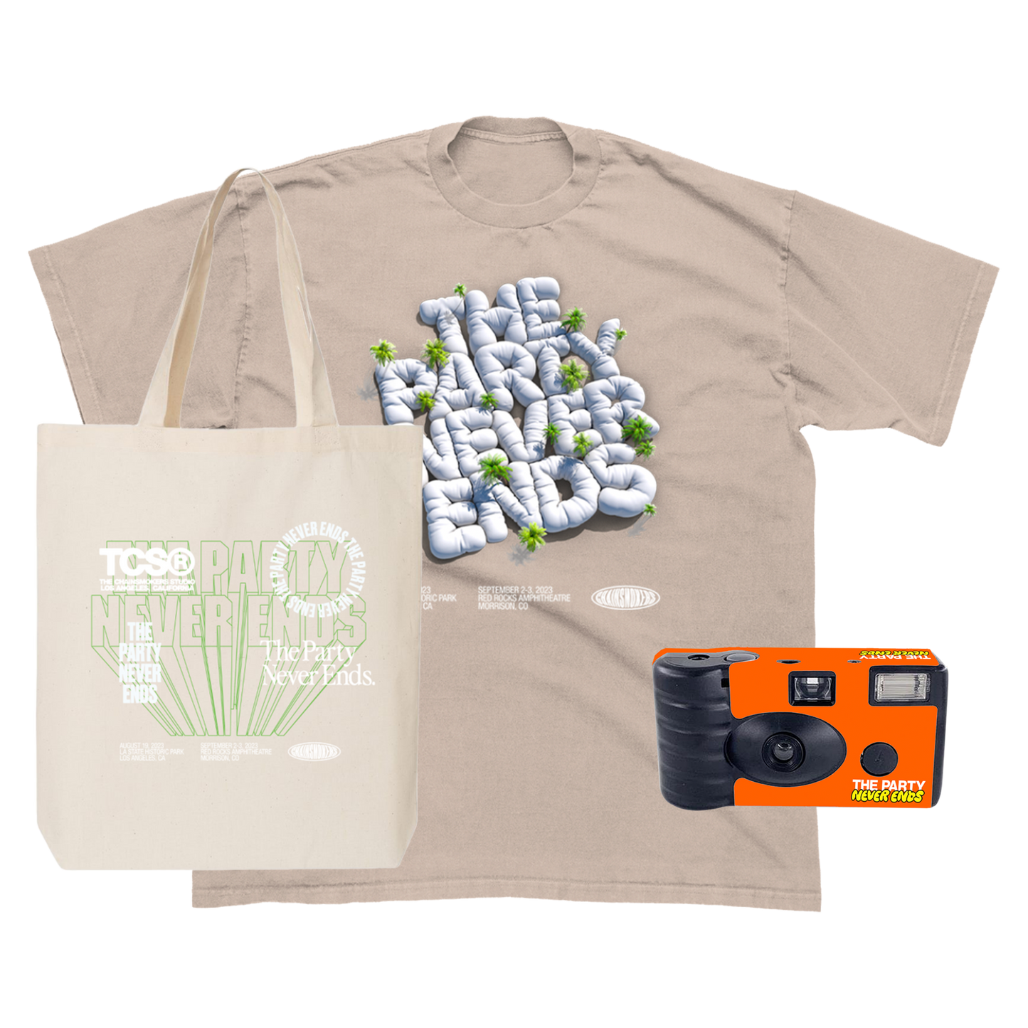 THE PARTY NEVER ENDS PACK