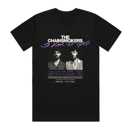So Far So Good Tracklist Tee