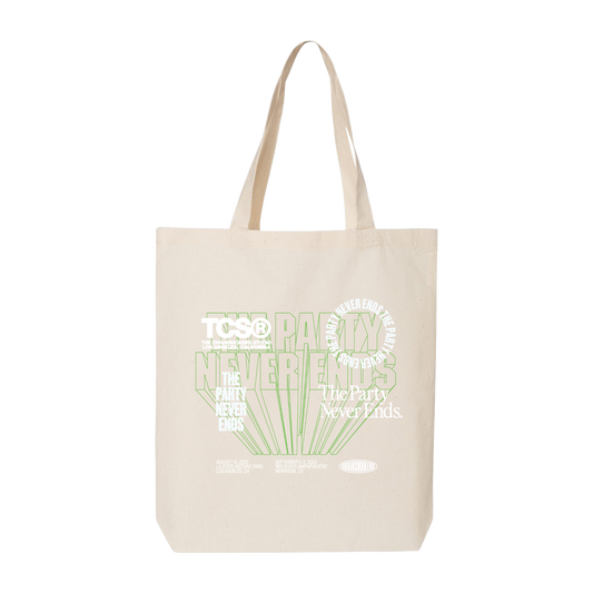 The Party Never Ends - Tote Bag