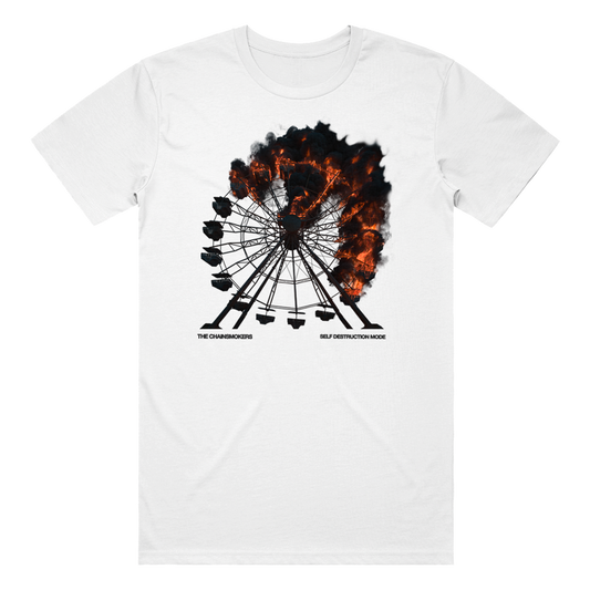 Flaming Ferris Wheel Tee