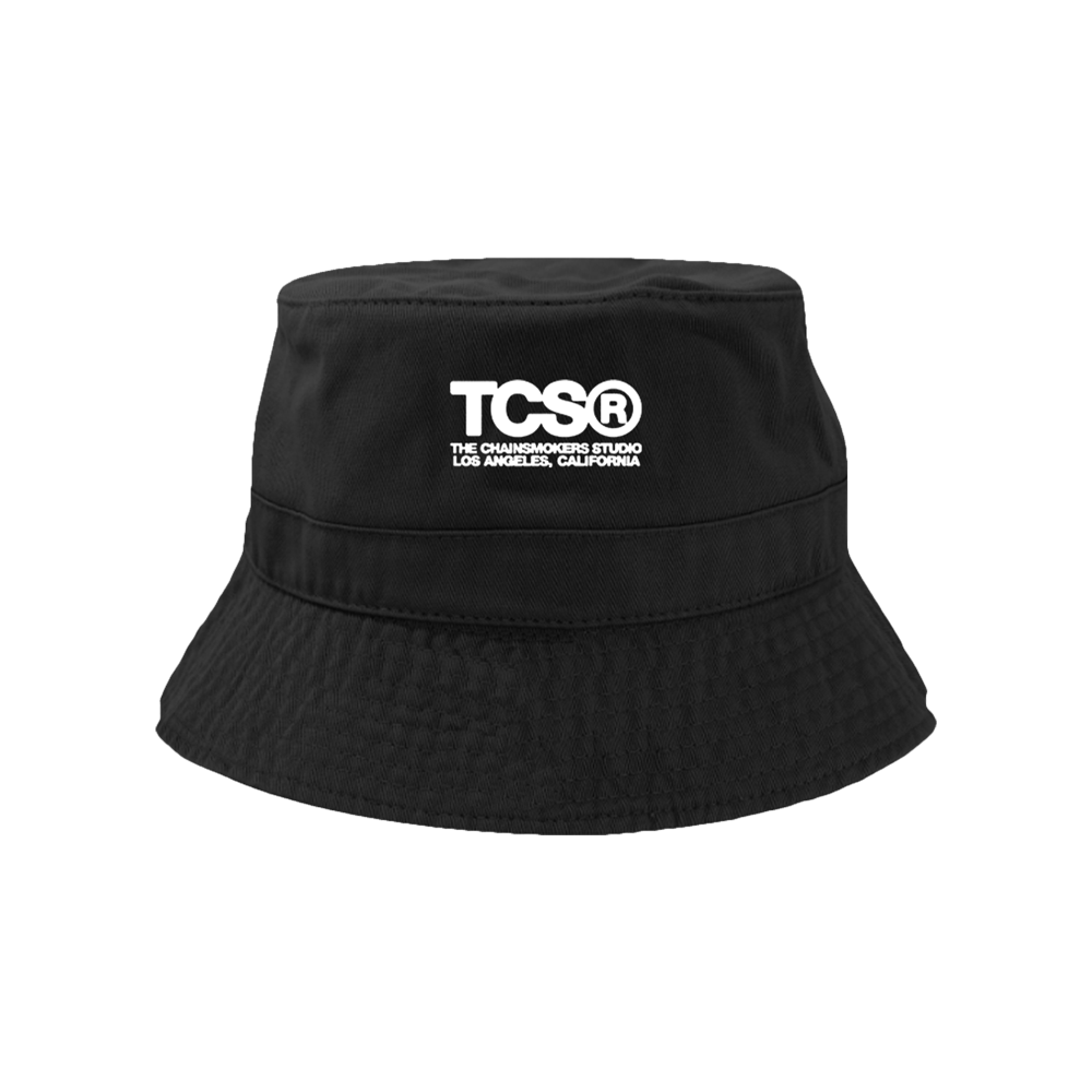 TCS Bucket Hat - Black – The Chainsmokers Store TCS Bucket Hat - Black – The Chainsmokers Store