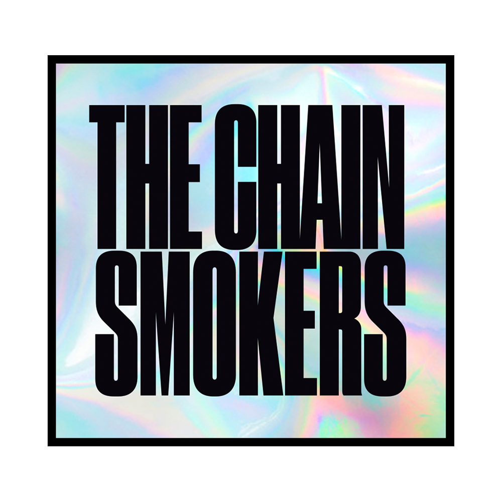 Holographic logo sticker 1 The Chainsmokers