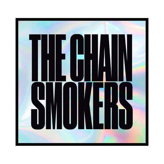 Holographic logo sticker 1 The Chainsmokers