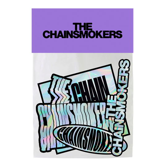 Holographic sticker pack The Chainsmokers